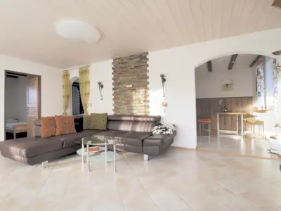 Wohnbereich mit Schlafsofa