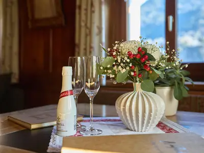 Sektempfang Ferienwohnung Naturblick