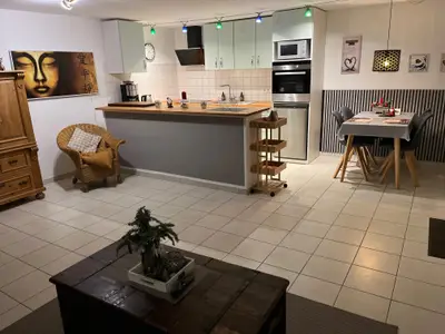 Wohn und Küchenbereich