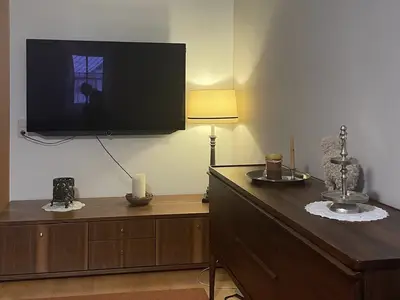 Wohnzimmer mit TV