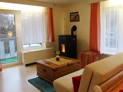 Ferienwohnung Schmetterling-Wohnbereich