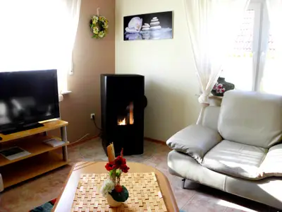 Fewo Sonne, Mond und Sterne- Wohnbereich