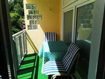 Fewo Sonne, Mond und Sterne-Balkon