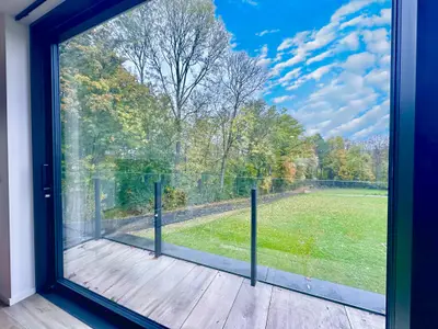 Aussicht vom Ferienhaus [Sommer]