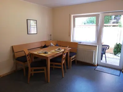 Living and dining area