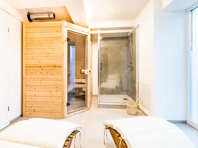 Private Sauna mit 2 Liegen
