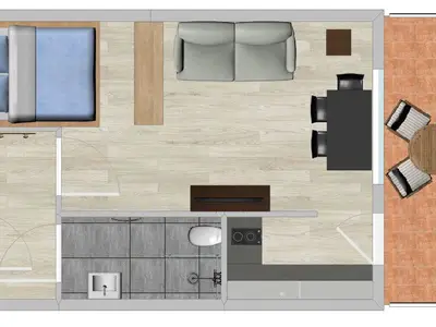 Ferienwohnung für 4 Personen (29 m²) in Bolsterlang 9/10