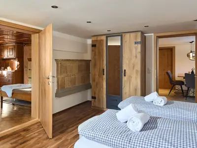 Schlafzimmer Ferienwohnung Naturblick