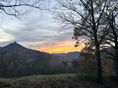 Sonnenuntergang im Trifelsland