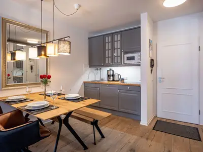 Küche mit Essbereich