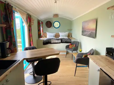 Tiny House Deichgraf Wohnbereich