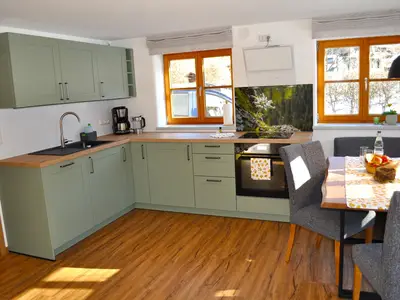 Küche mit Sitzecke