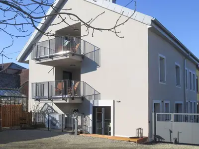 Blick auf die Loggien