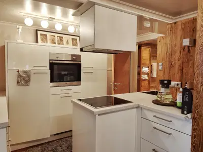 offene Küche im Appartement