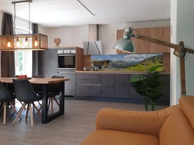 Alpen 1 Wohnzimmer mit Küche