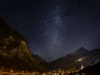Sternenhimmel übern Ferienhaus       enblut