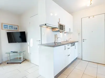 Wohn-/ Essbereich mit Küchenzeile