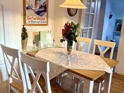 Essbereich Blick auf Küche