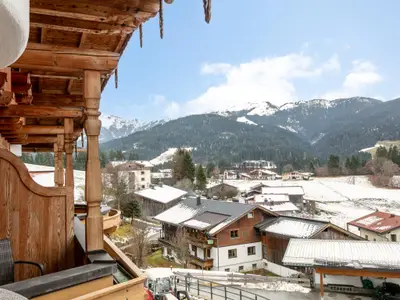 Aussicht vom Ferienhaus [Winter]