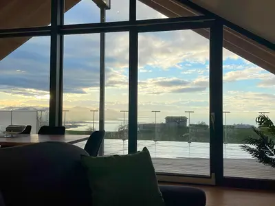 Aussicht vom Wohnzimmer