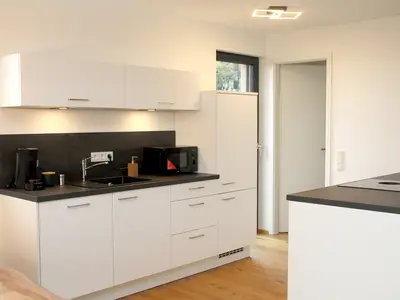 Voll ausgestattete Küche