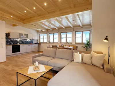 Wohnküche Fewo Alpenrose