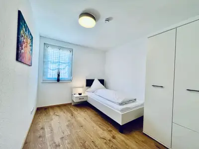 Schlafzimmer mit Einzelbett