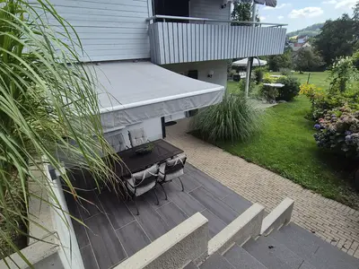 Ferienwohnung Dorn-Terrasse