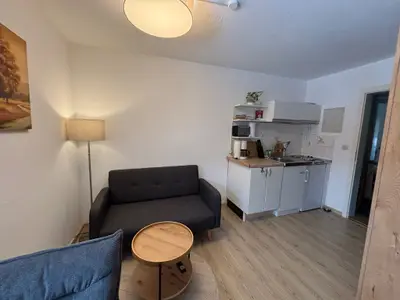 Sitz und Kochbereich