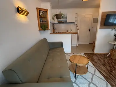 Küche und Wohnbereich