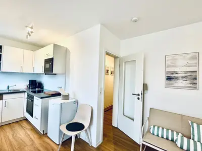 Blick vom Wohnzimmer in den Flur