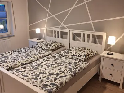 Doppelbett oder Einzelbetten möglich