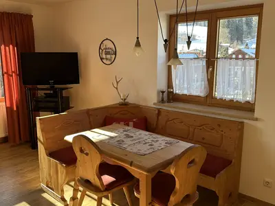 Charmante Essecke mit Liftblick