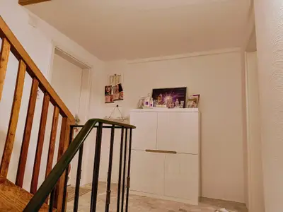 Treppenaufgang zur Wohnung