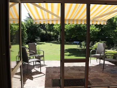 Ferienwohnung Orts-Idyll-Terrasse