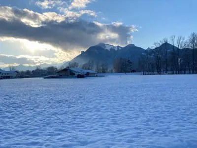 Winterstimmung am Hof