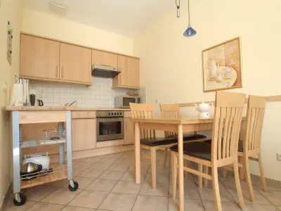 Küche und Essbereich