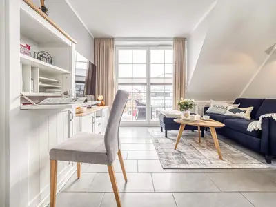 Blick ins Wohnzimmer