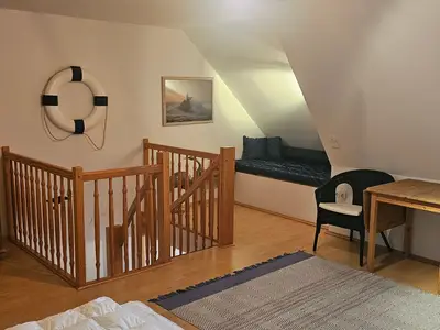 Treppe zum Schlafzimmer