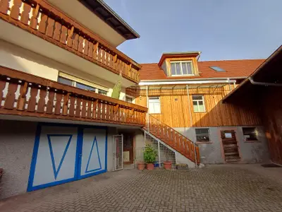 Ferienbauernhof Brandt-Hausansicht