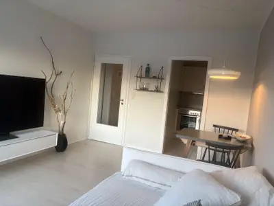 Wohnzimmer Blick Küche