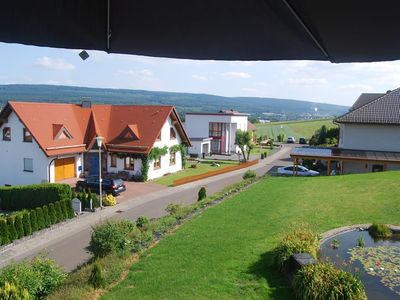 Ausblick Balkon