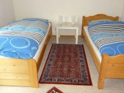 Schlafzimmer mit Einzelbetten