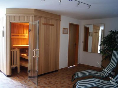 Sauna im Haus