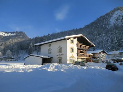 Haus Bergblick Winteransicht 