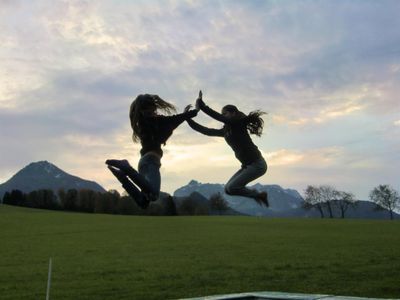 großes Trampolin