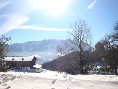 Ausblick von der Terrasse