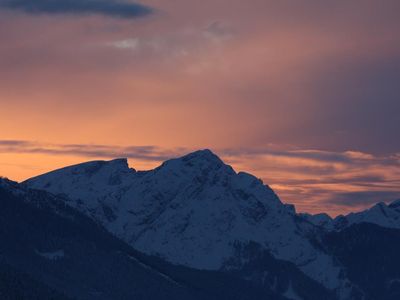 Blick vom Haus nach Westen