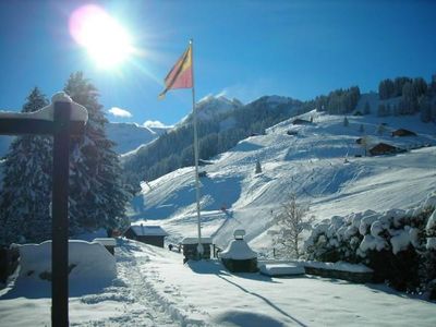 Aussicht Winter Kuonisbärgli