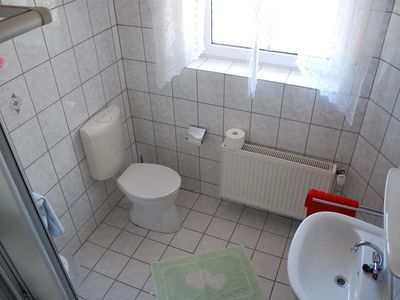 Badezimmer in Fewo's EG